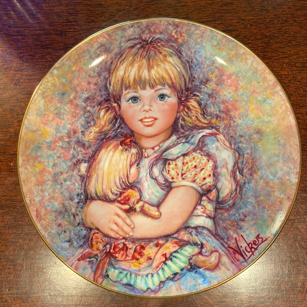 Wedgwood “Cherish” limited edition Plate
